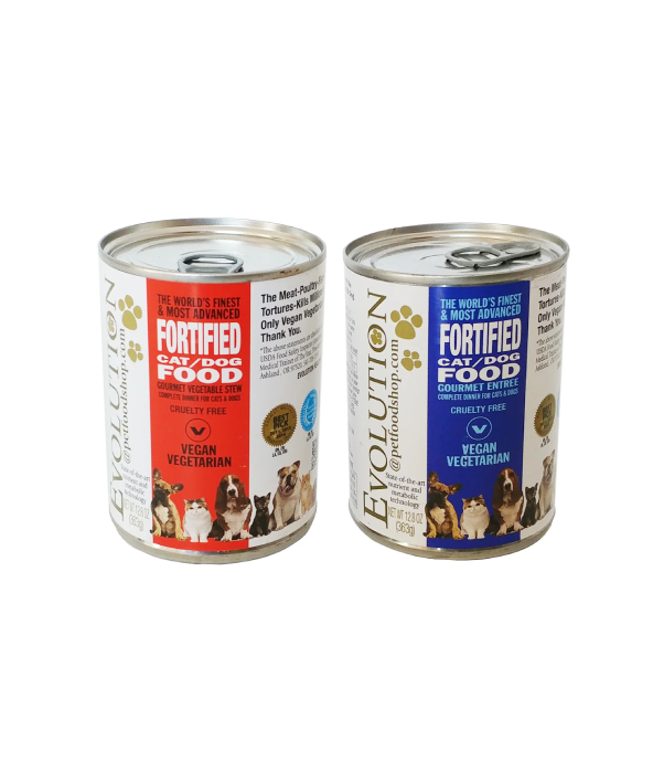 30 Moist Food in Cans EVOLUTION DIET PROVEN BEST HEALTH - LONGEST LIFE EXPECTANCY FRESH MOIST ORGANIC & NON GMO FOODS IN NON-BPA CANS - Image 1